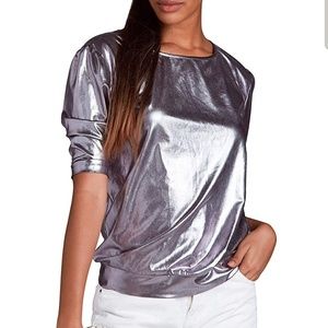 Metallic top small NWT
